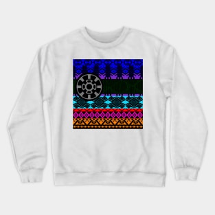 geometric mandala ecopop Crewneck Sweatshirt